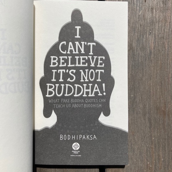 Signed I Can’t Believe It’s Not Buddha Book Buddhism Inspirational Religious - Picture 4 of 7